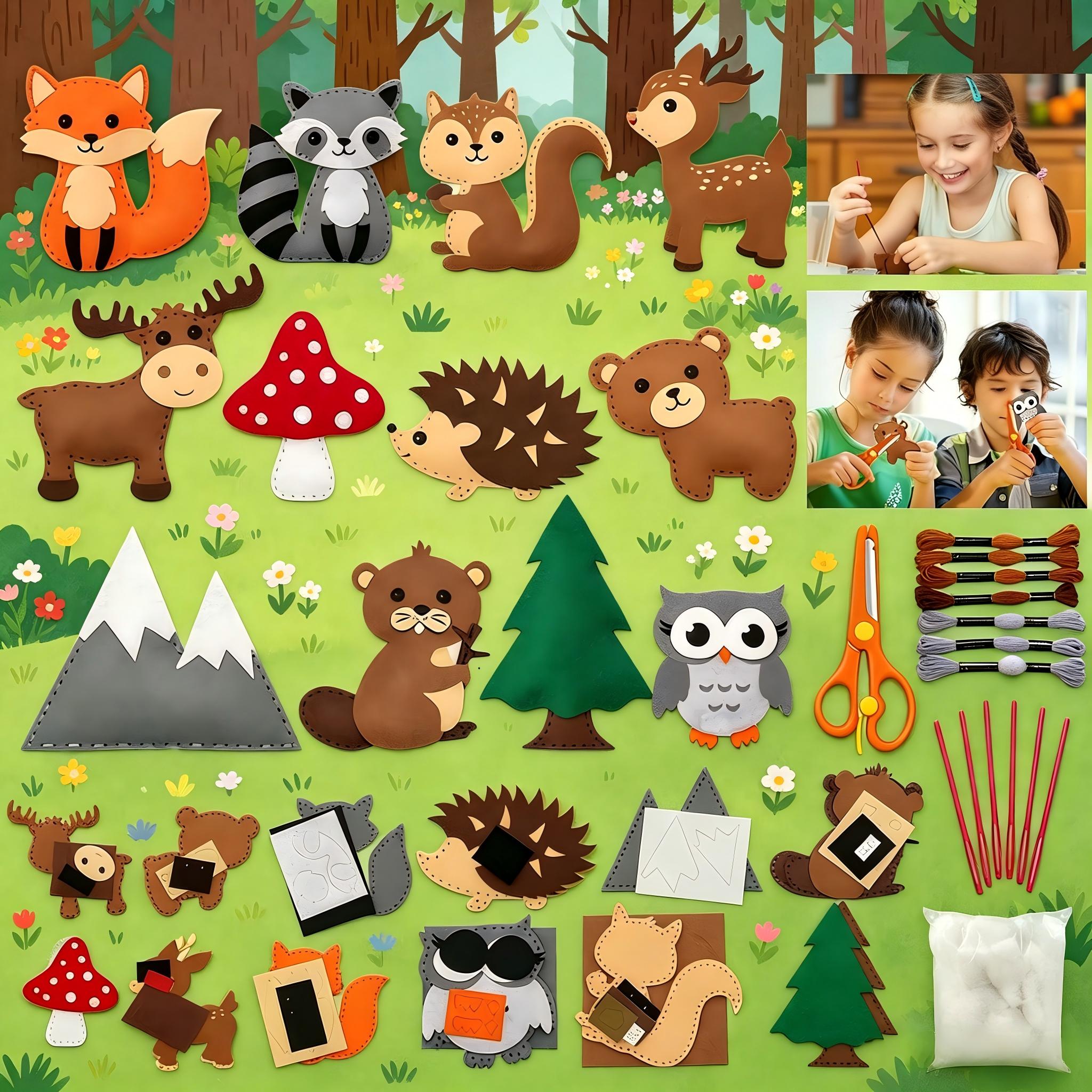 Kids Education Classes - Kit de Costura para Niños, Kit