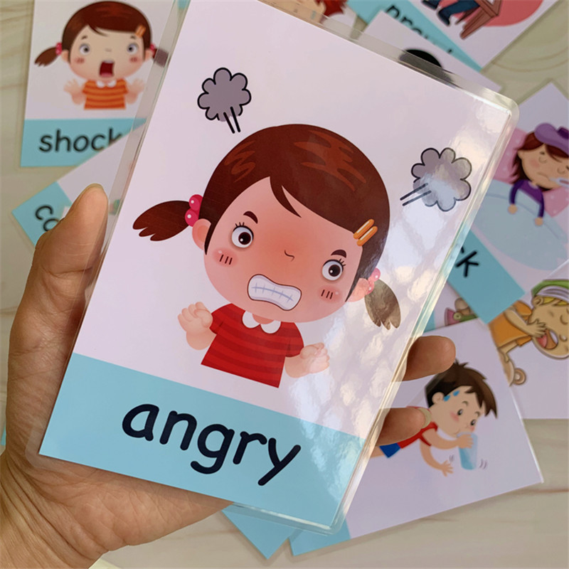 Kids Educational Games Learn English - Tarjetas de aprendizaje de inglés Montessori
