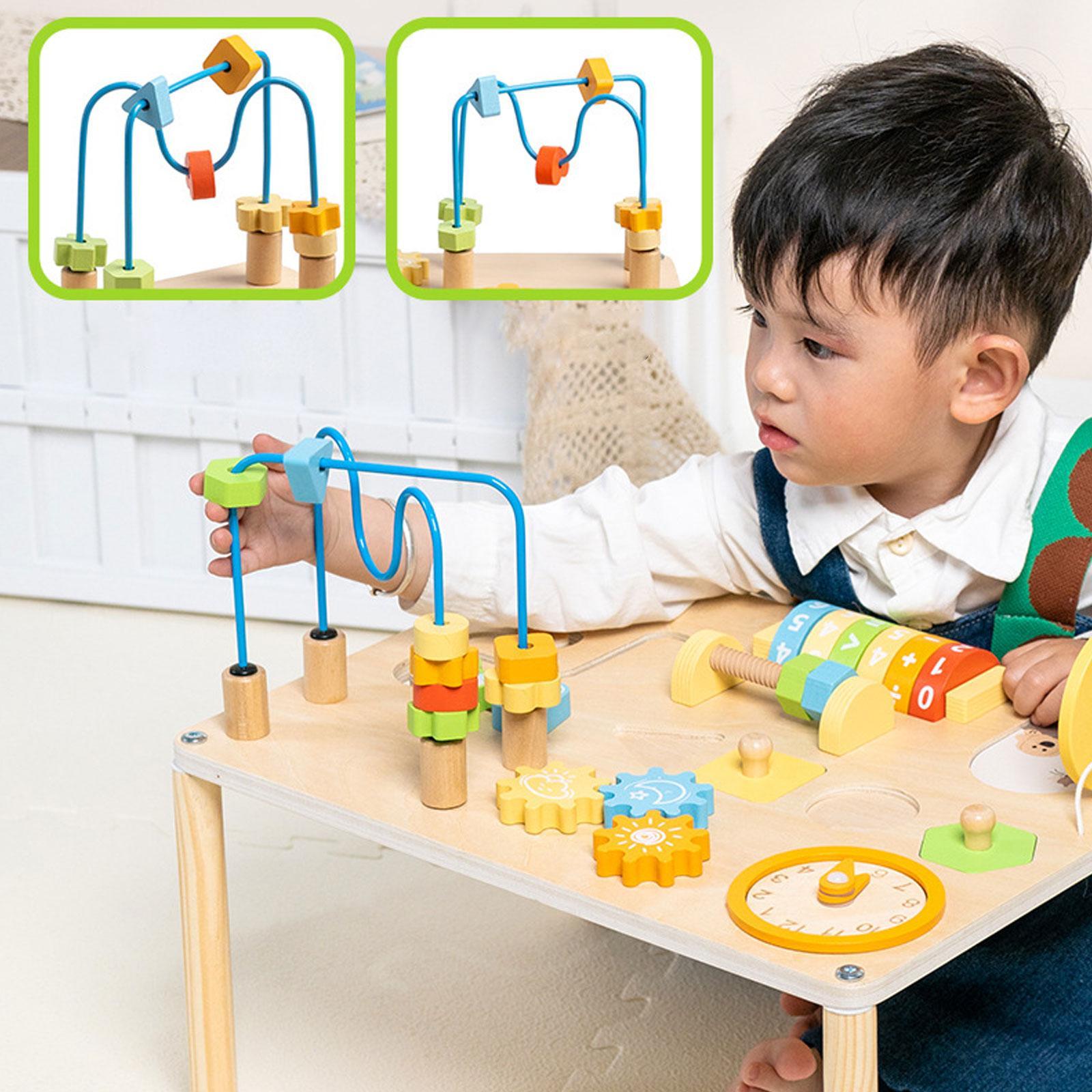 Kids Education Table - Mesa de Actividades Educativa con Engranajes