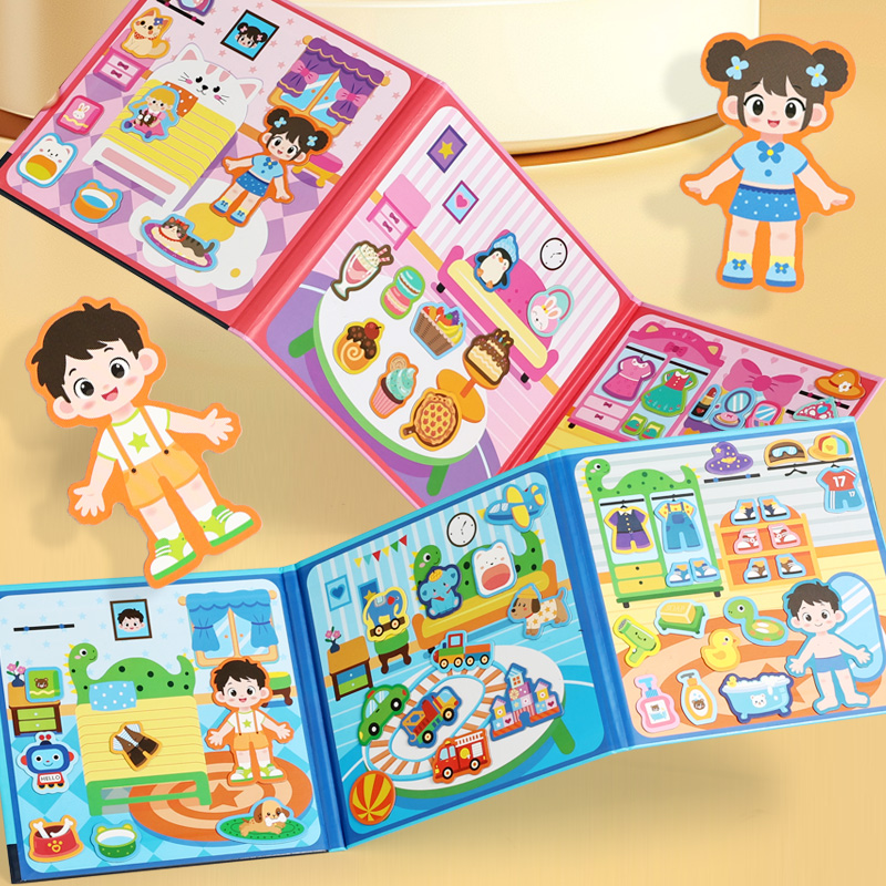 Human Body Puzzle - Juego de vestir Montessori para niños