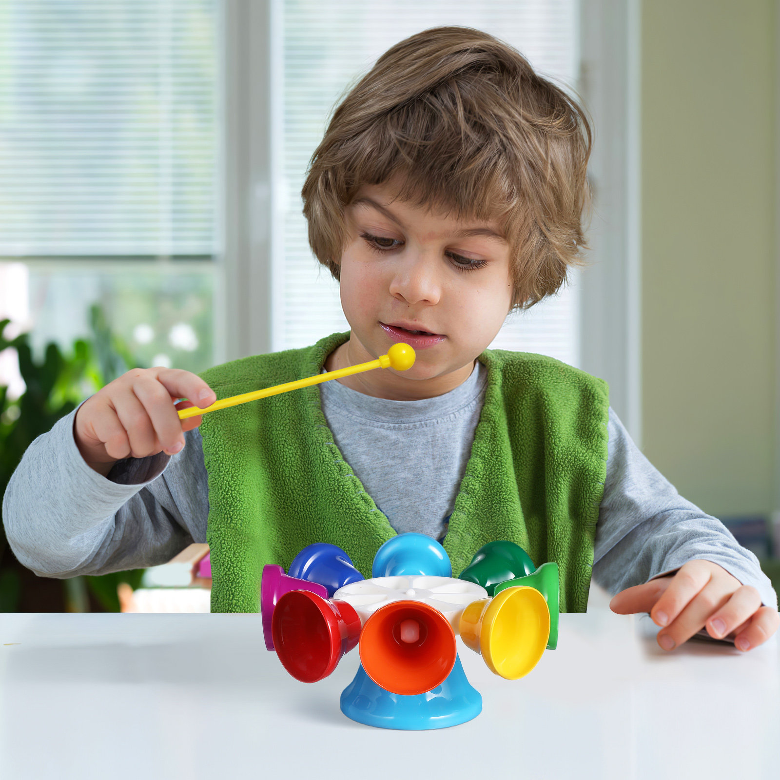 Kids Education Classes - Juego de Campanas Musicales de Ocho