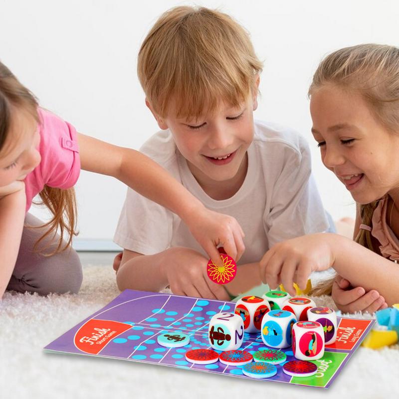 Kids Yoga Education - Dados de ejercicio para niños, divertidos