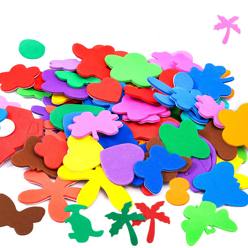 Kids Education Classes - Pegatinas de EVA de colores mezclados