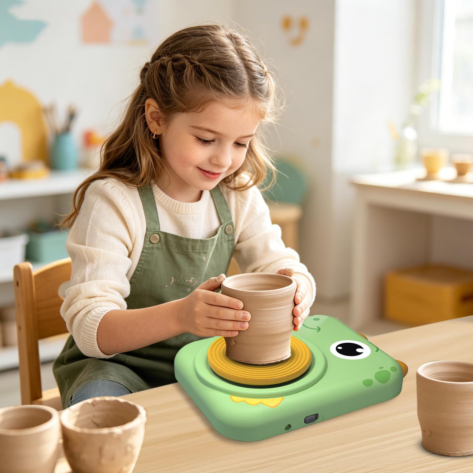 Kit de Torno de Cerámica para  - Kids Education Classes reseña y precio