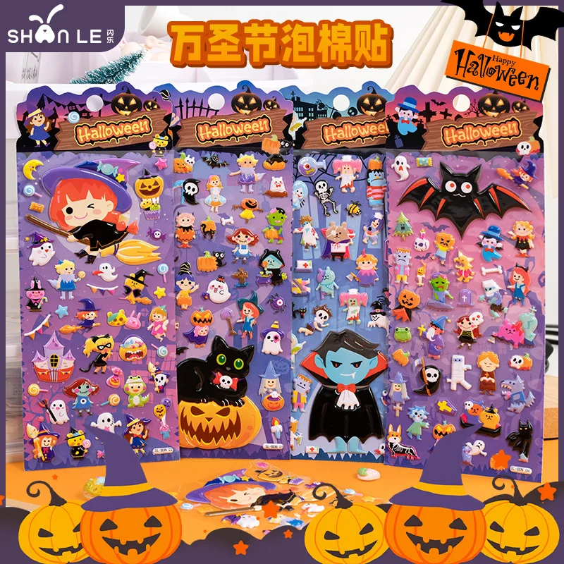 Pegatinas 3D Kawaii de Hallowe - Kids Education Tablets reseña y precio