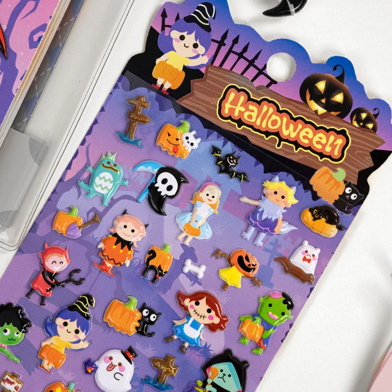Pegatinas 3D Kawaii de Hallowe - Kids Education Tablets reseña y precio