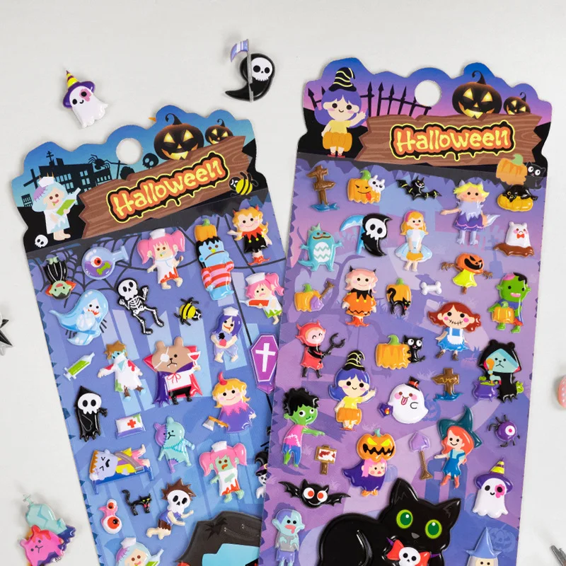Pegatinas 3D Kawaii de Hallowe - Kids Education Tablets reseña y precio