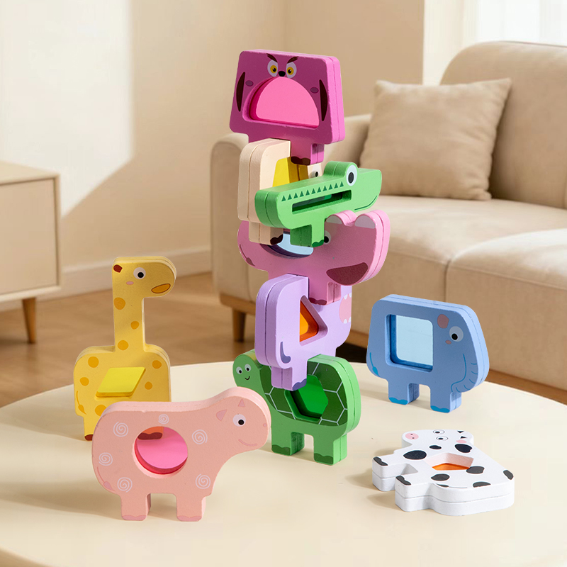 Juego de bloques apilables de  - Kids Educational Box reseña y precio