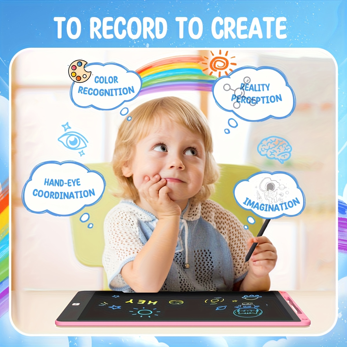 30 Uds. De tabletas de dibujo  - Kids Education Tablets reseña y precio