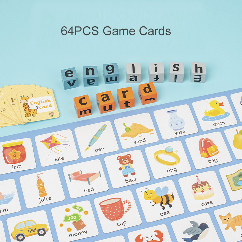 Juguete creativo de palabras d - Kids Educational Games Learn English reseña y precio