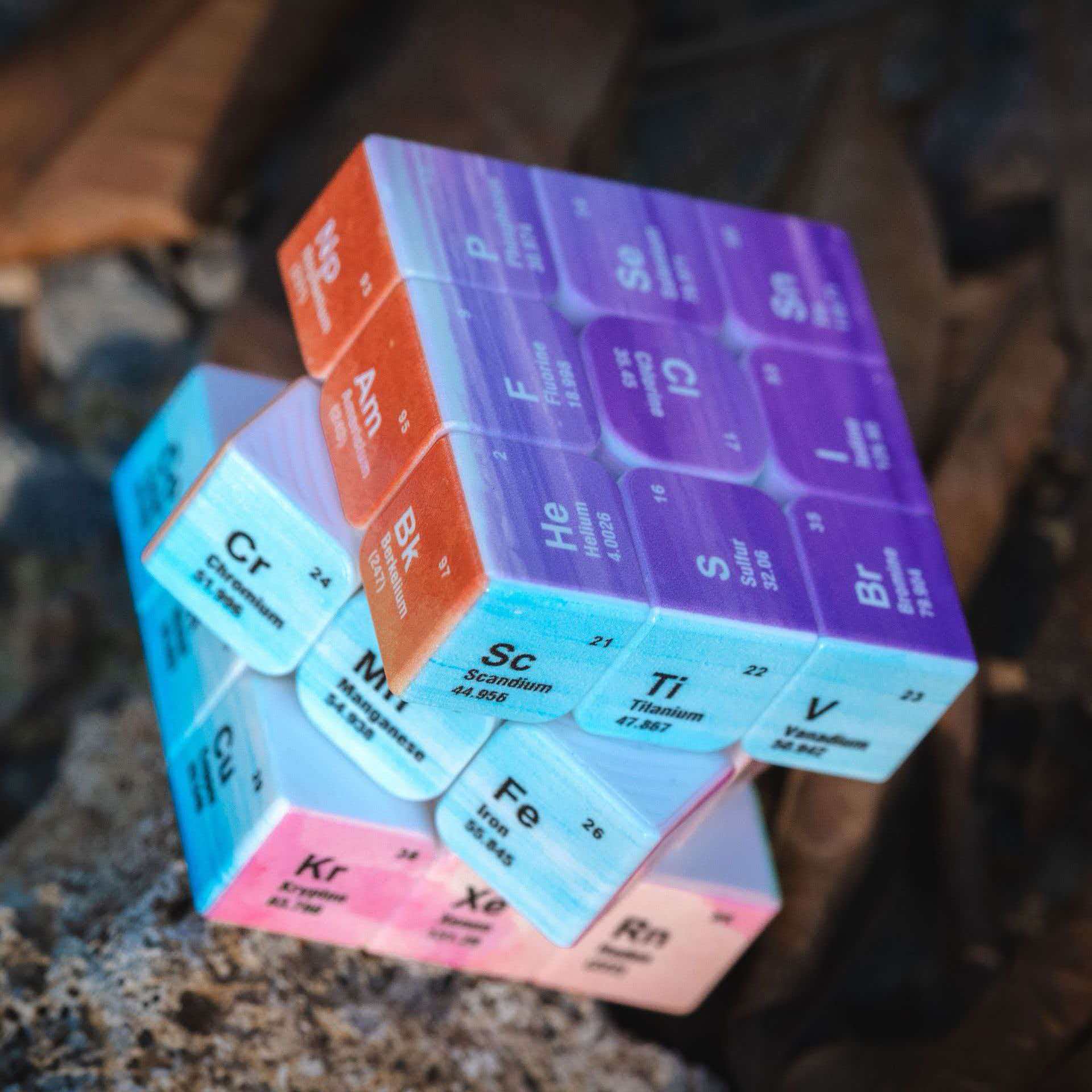 Tabla periódica 3x3 Cubo de ve - Kids Education Table reseña y precio