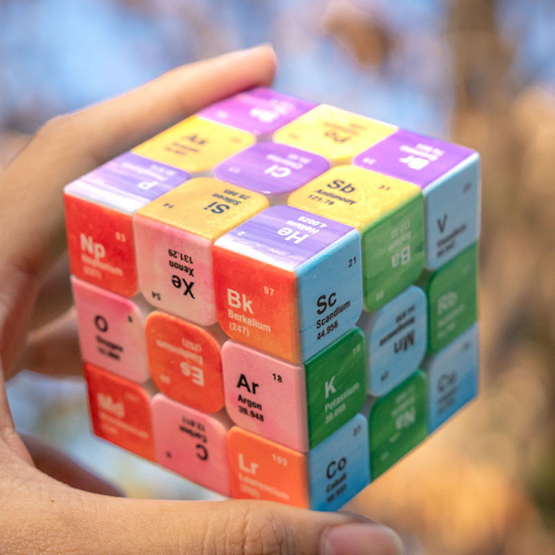 Tabla periódica 3x3 Cubo de ve - Kids Education Table reseña y precio