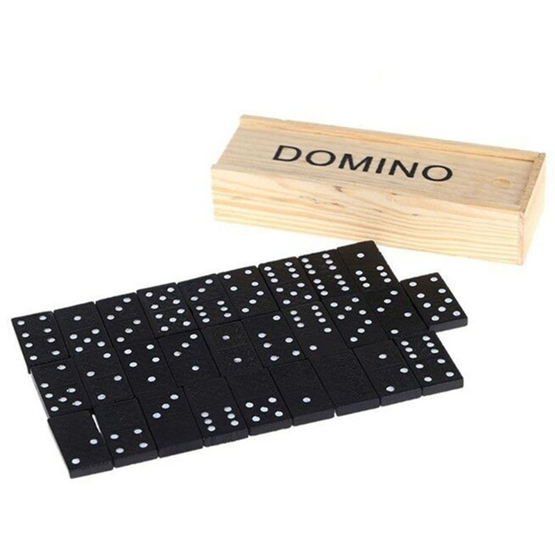 Juego de Dominó de Madera de 2 - Kids Education Table reseña y precio