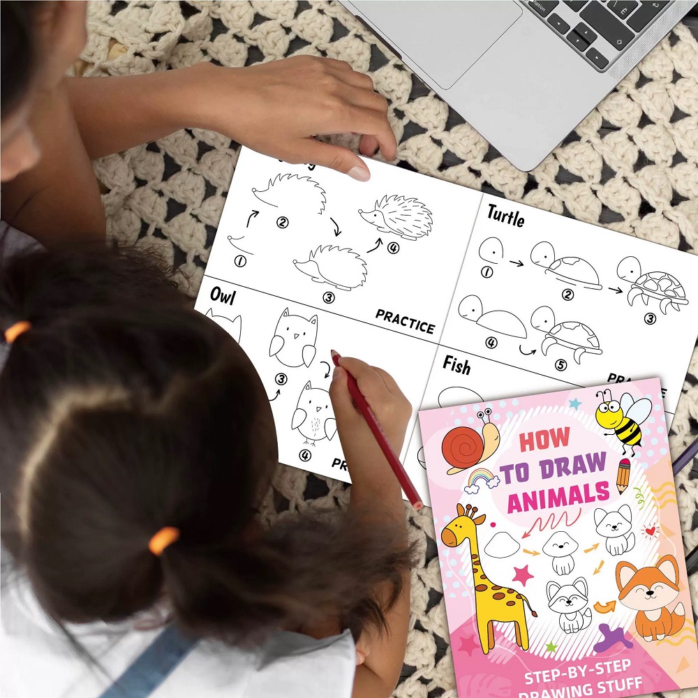Cómo dibujar un libro de bocet - Educational Cartoon For Kids reseña y precio