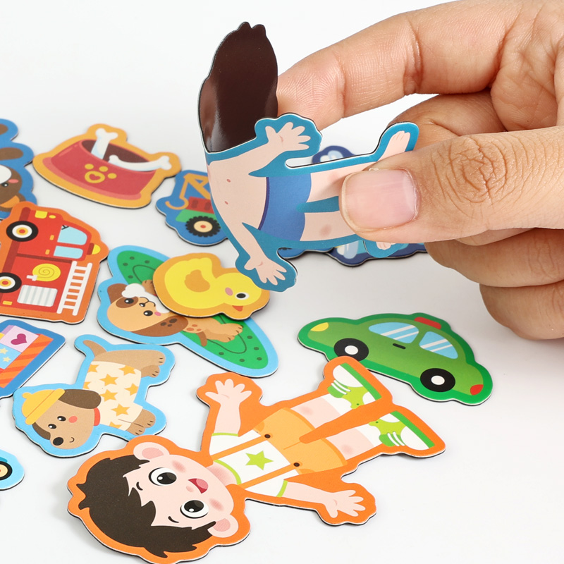 Juego de vestir Montessori par - Human Body Puzzle reseña y precio