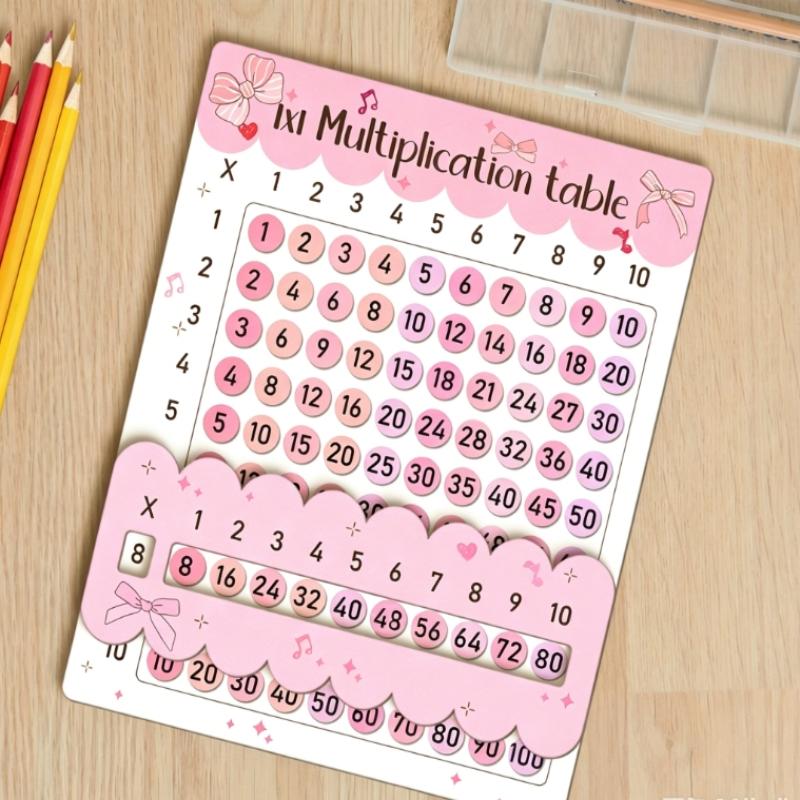 (BF06) Tablero de madera color - Kids Education Classes reseña y precio