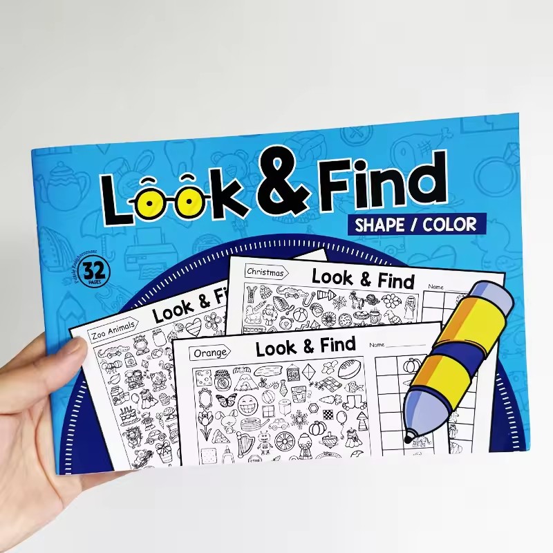 Libro para colorear Look And F - Kids Education And You reseña y precio