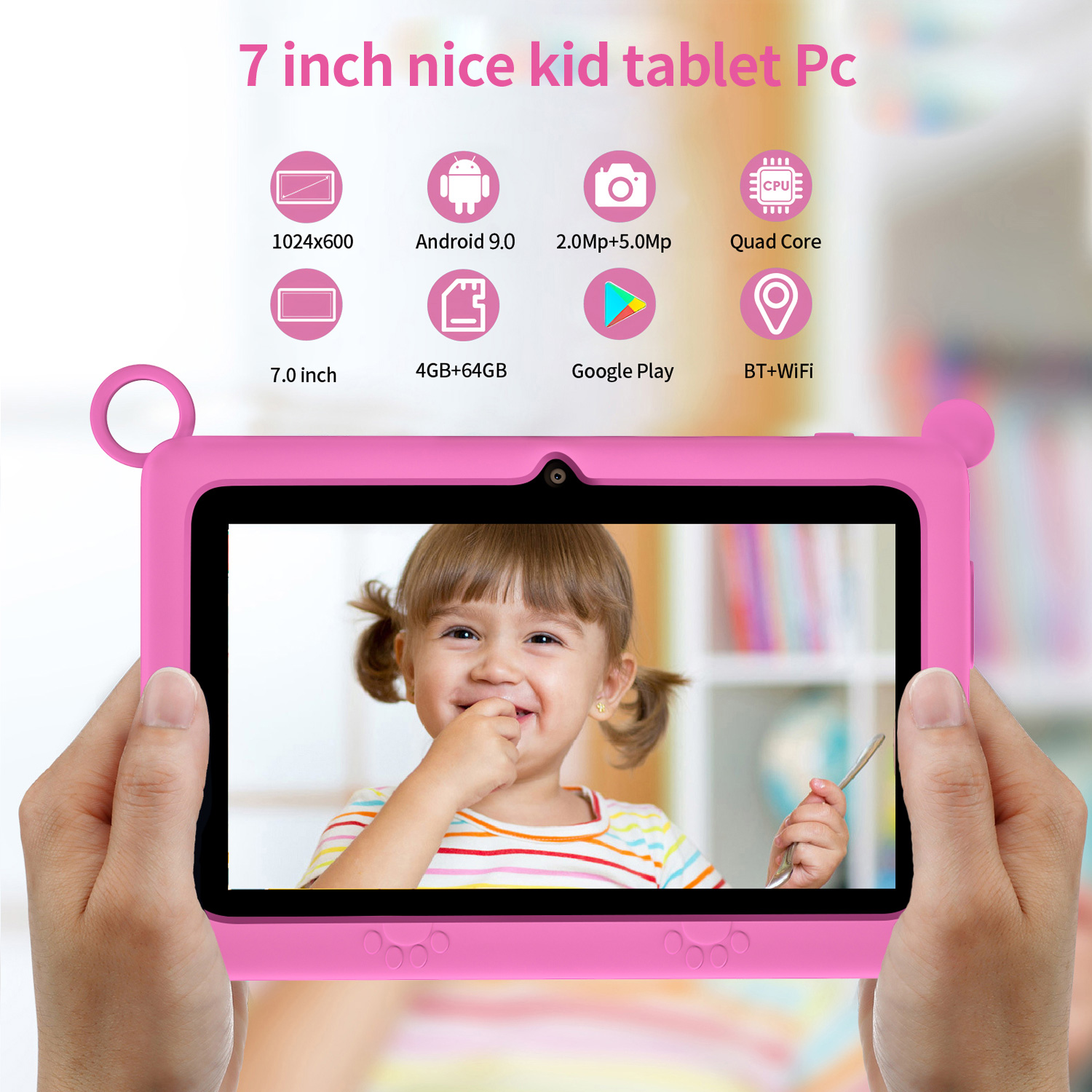 Tableta Infantil BDF Nueva de  - Kids Educational Games Learn English reseña y precio