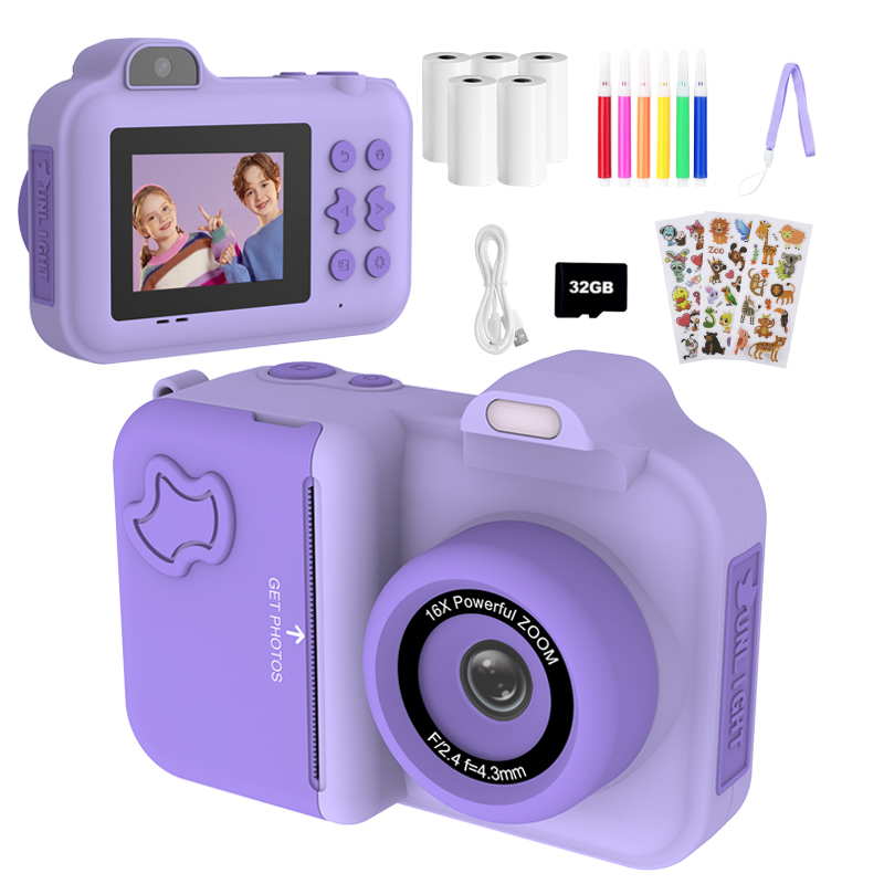 Cámara Digital para niños, imp - Kids Educational Videos reseña y precio