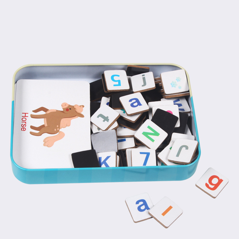 Rompecabezas de madera, juego  - Kids Educational Games Learn English reseña y precio
