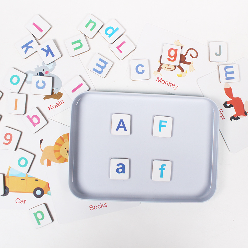 Rompecabezas de madera, juego  - Kids Educational Games Learn English reseña y precio