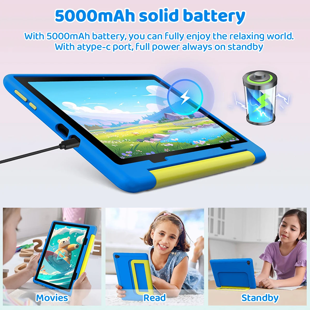 Tableta para niños Android 15  - Kids Education Tablets reseña y precio