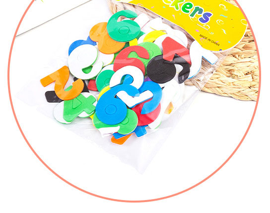 Pegatinas de EVA de colores me - Kids Education Classes reseña y precio