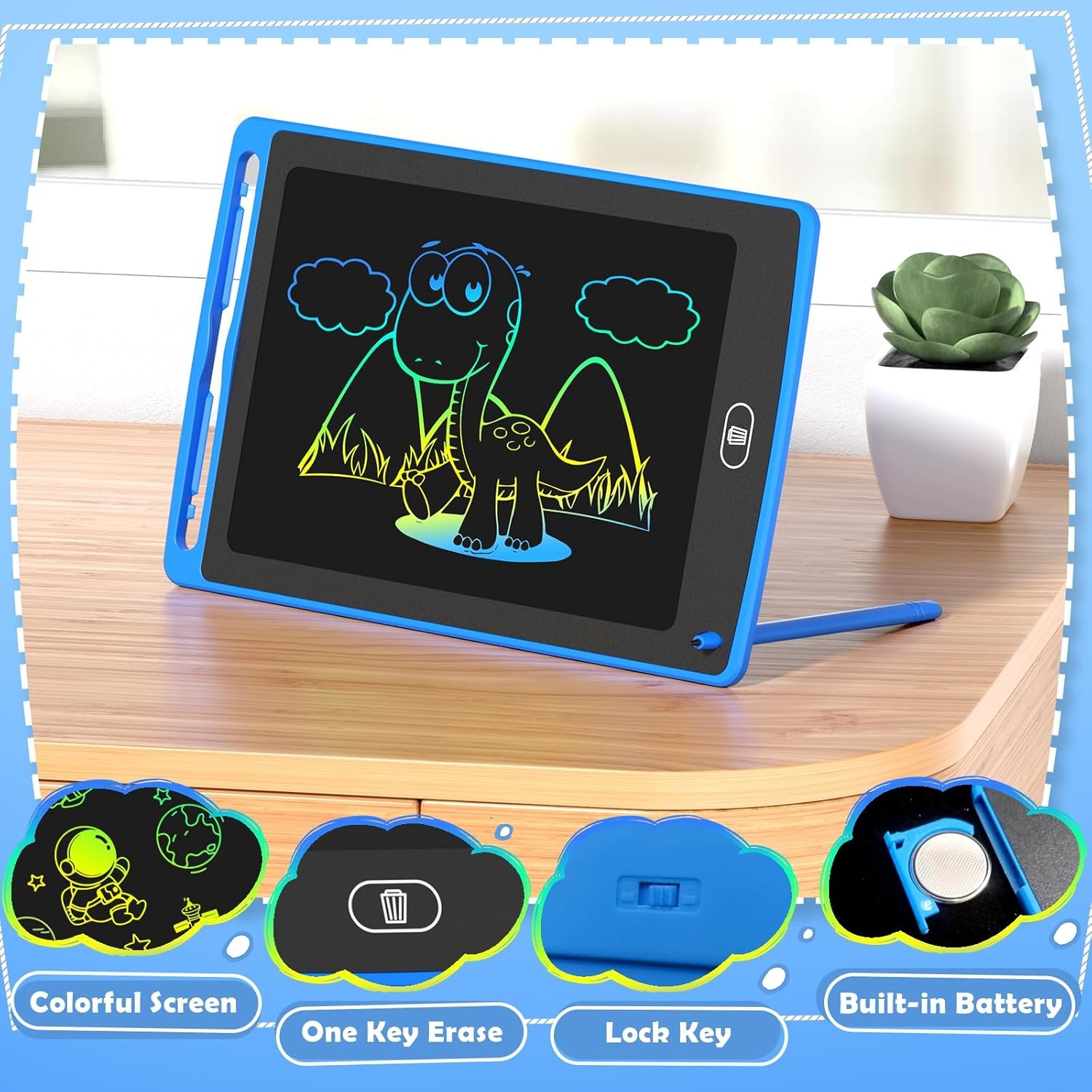 Paquete de Tableta de Escritur - Kids Educational Device reseña y precio