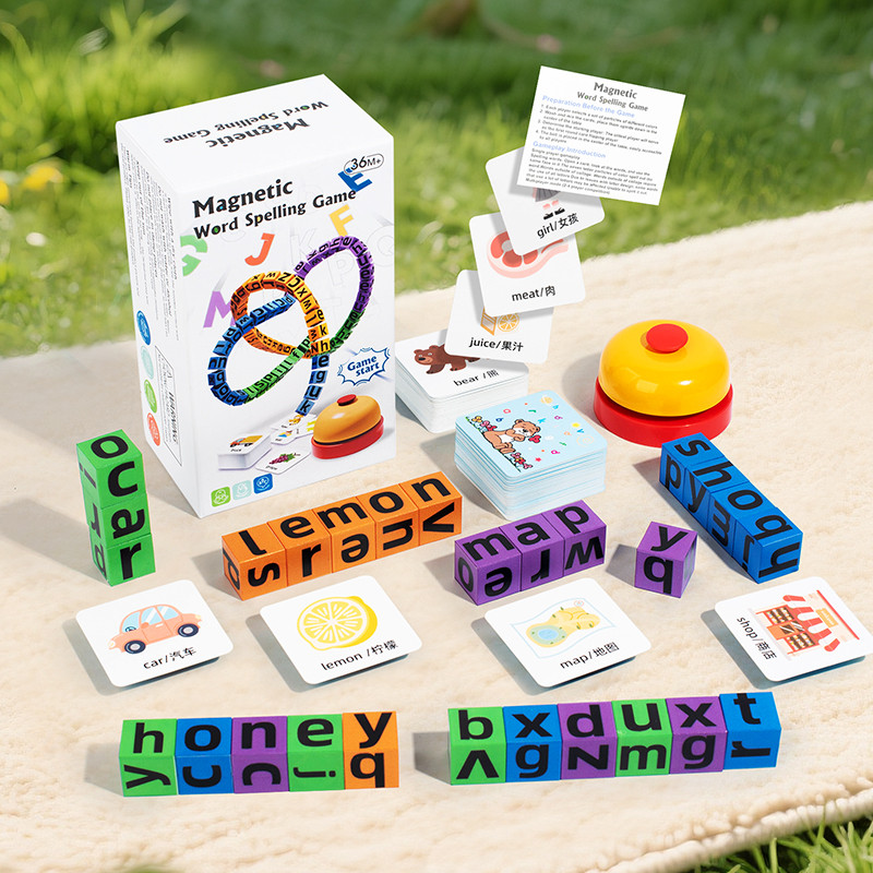 Juego de Cubos Magnéticos de O - Kids Educational Games Learn English reseña y precio